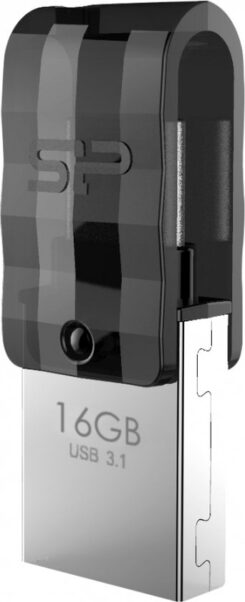 Mobile C31, 16GB, USB 3.1 Gen1, Zilver/Zwart