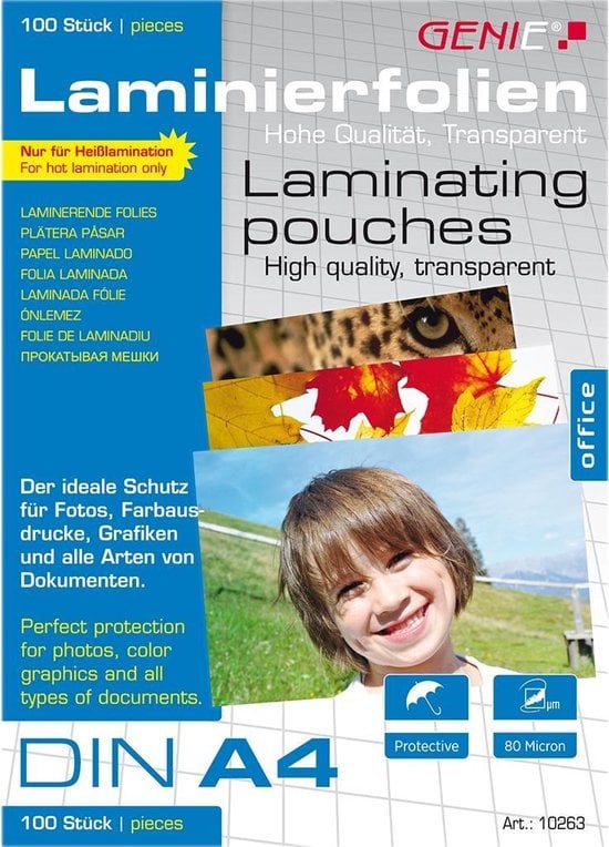 Genie 10263 laminatorzak 100 stuk(s)