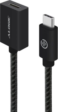 ALOGIC MU31CC-EXT-050BLK USB-kabel USB 3.2 Gen 2 (3.1 Gen 2) 0,5 m USB C Zwart