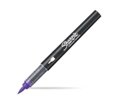 Sharpie 2218116 markeerstift 1 stuk(s) Borstelpunt Lila