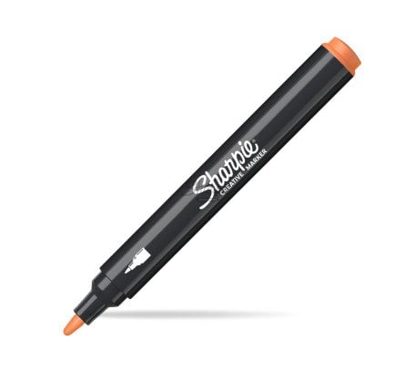 Sharpie 2218122 markeerstift 1 stuk(s) Oranje