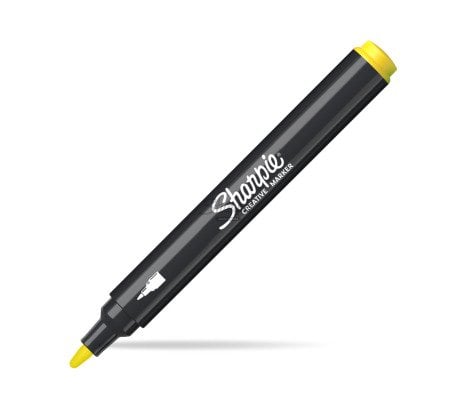 Sharpie 2218063 markeerstift 1 stuk(s) Geel