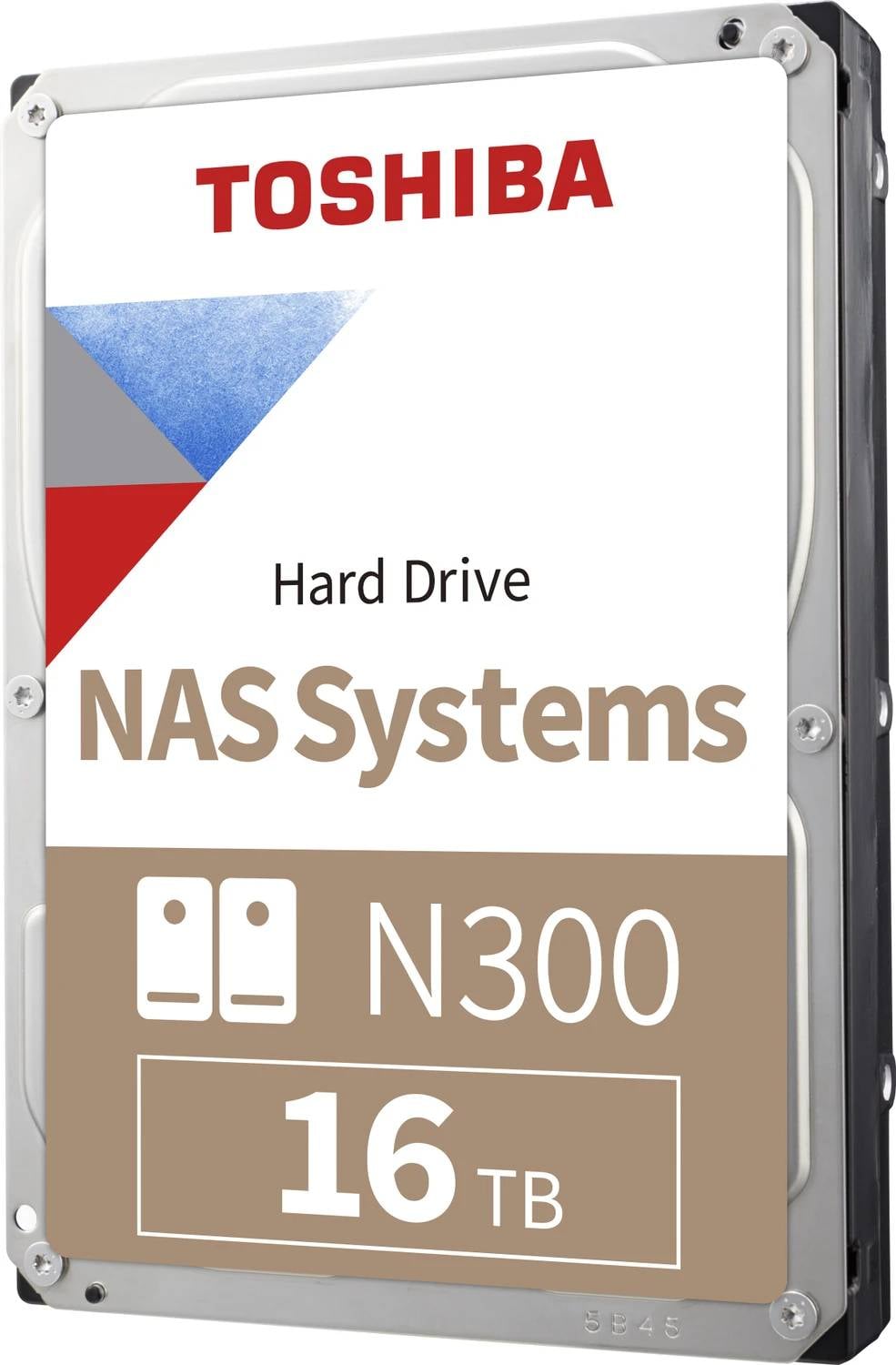 Toshiba 8.9cm (3.5) 16TB SATA3 NAS N300 7200RPM intern bulk