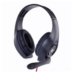 Gembird GHS-05-B hoofdtelefoon/headset Bedraad Hoofdband Gamen Zwart, Blauw