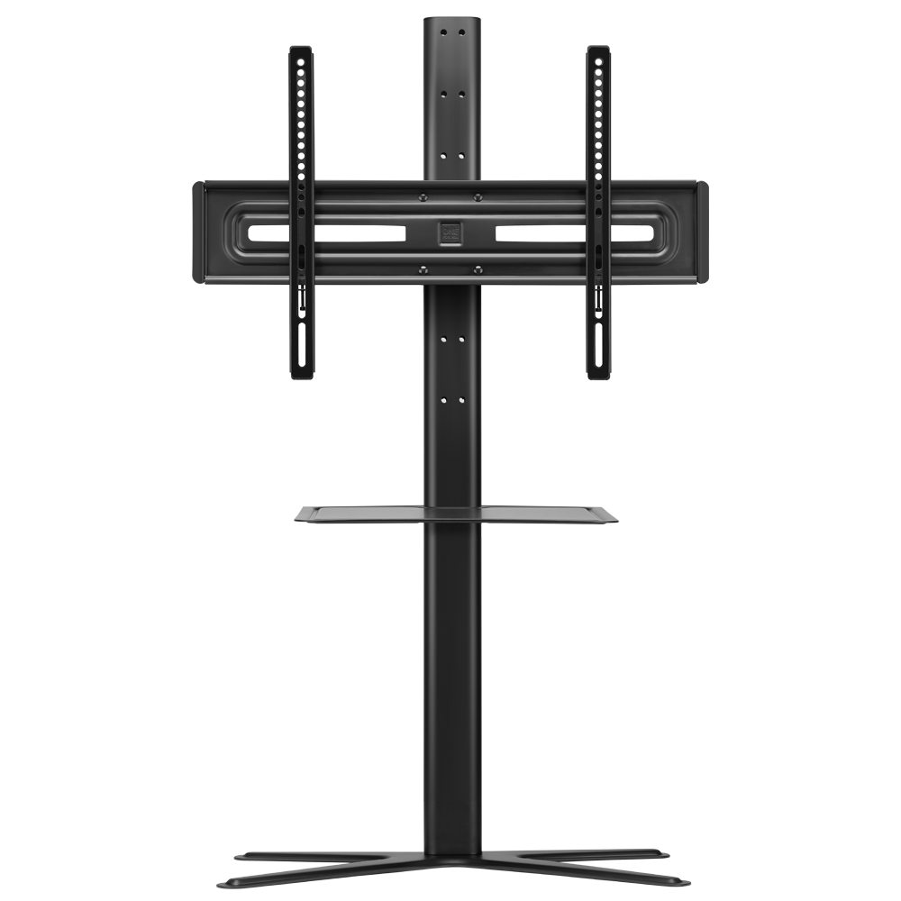 TV STAND SOLID VESA 600 SHELVE GLOBAL