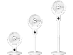 INCA Standventilator +Akku, BLDC-Motor,5 Stufen, LED wit