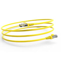 Inca CAT6 RJ45 2 m netwerkkabel Geel U/UTP (UTP)