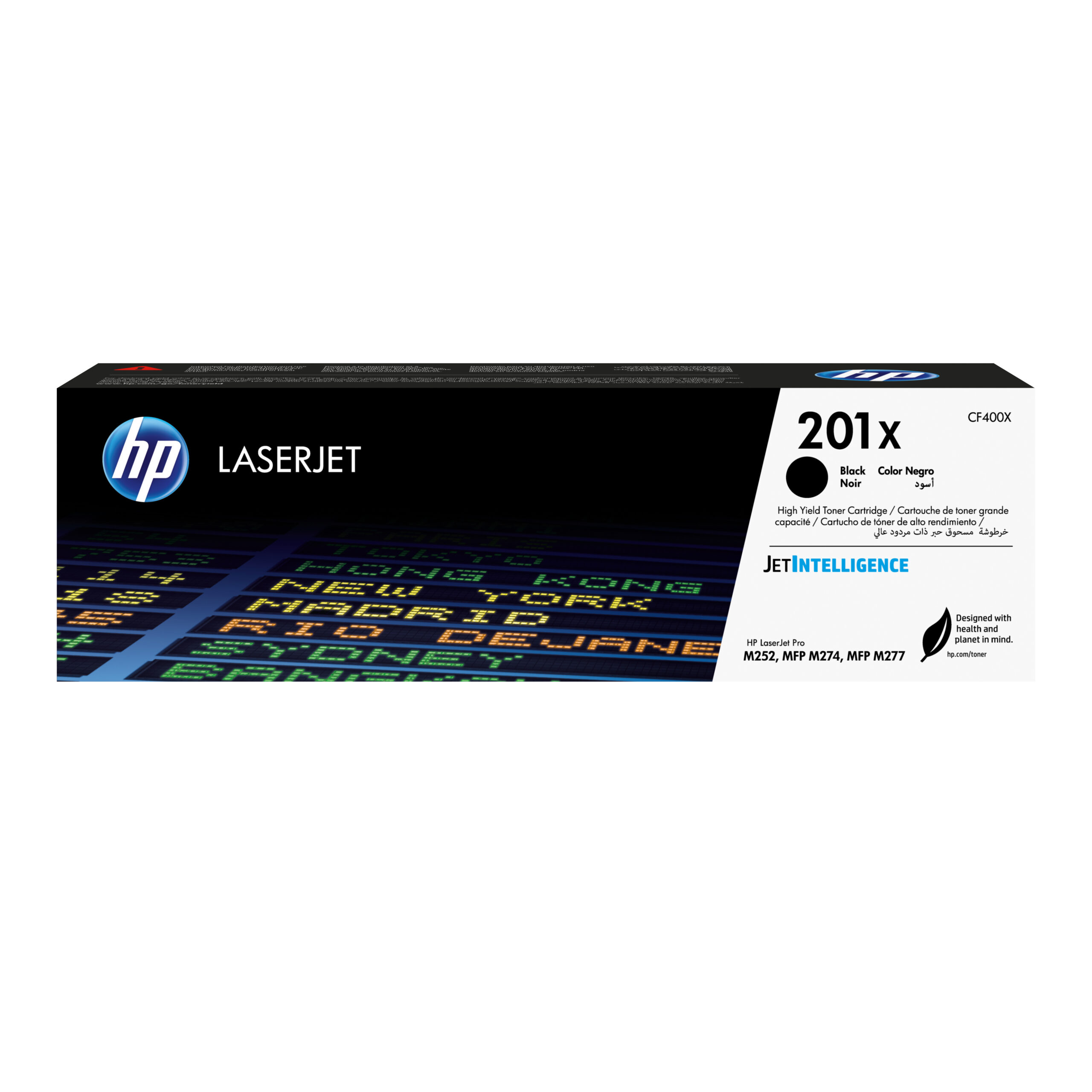 HP 201X originele high-capacity zwarte LaserJet tonercartridge - Afbeelding 2