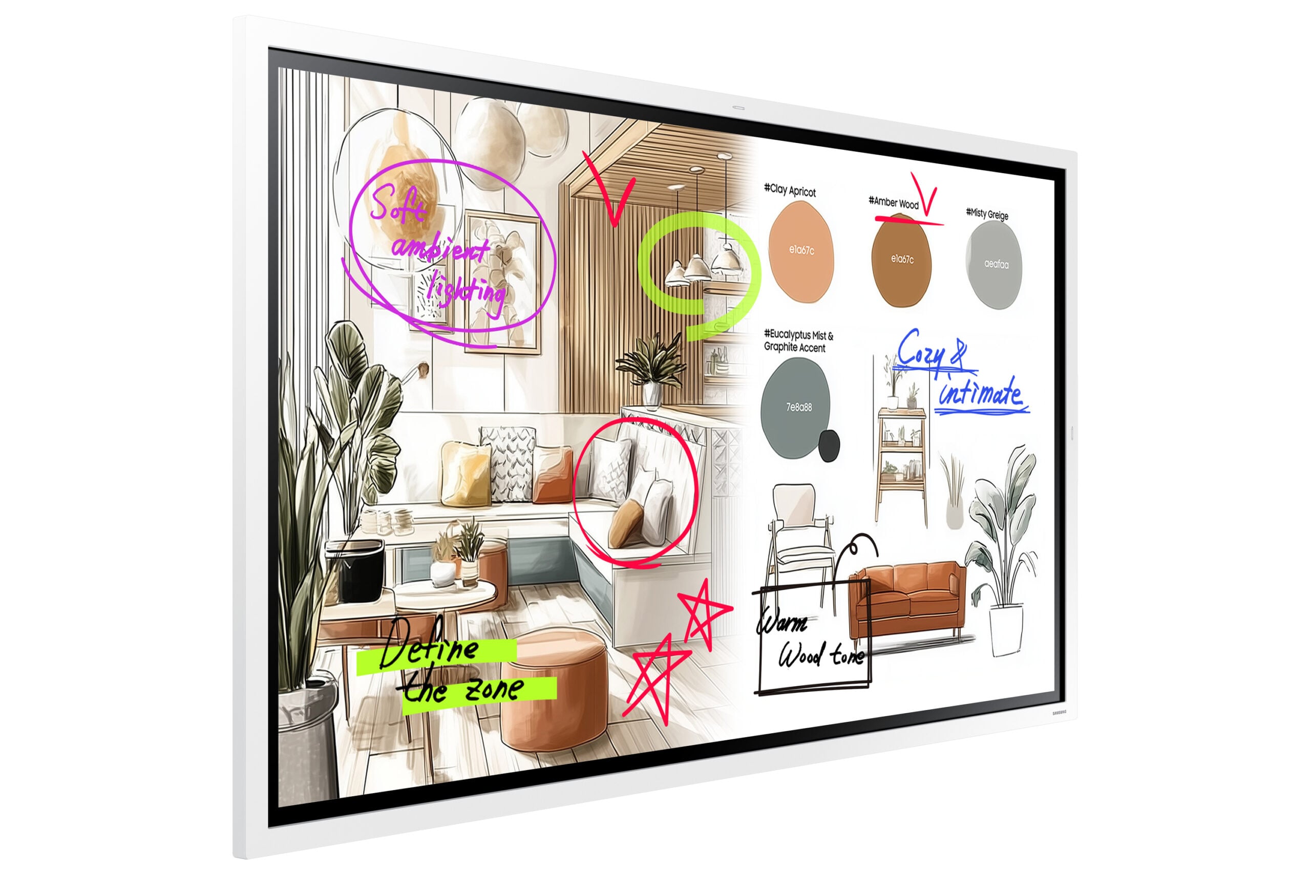Samsung 55" WMFX Digital Flipchart - Afbeelding 3