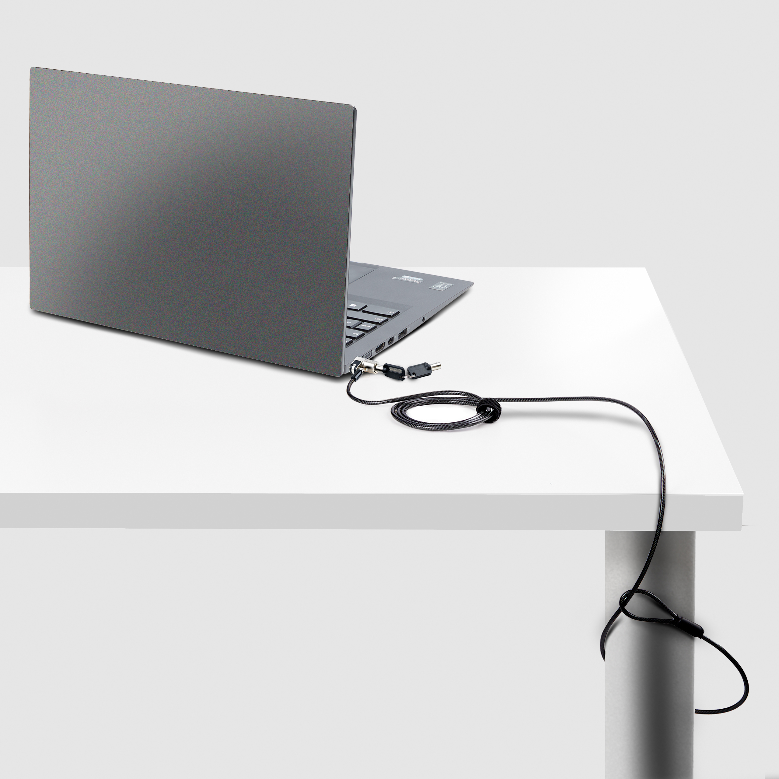 StarTech.com NANOK-LAPTOP-LOCK kabelslot Zwart, Zilver 2 m - Afbeelding 8