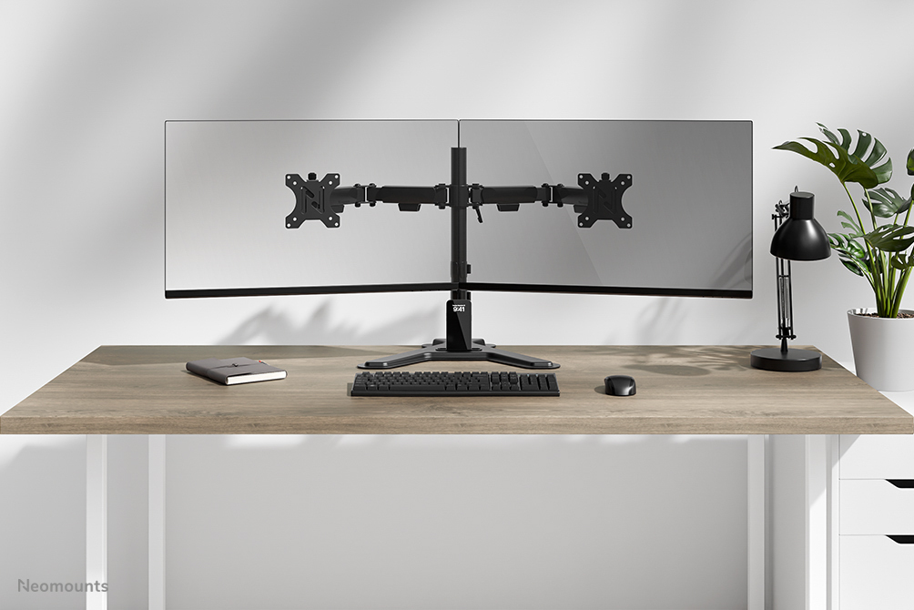 Neomounts DS45-600BL2 Monitorstandaard voor twee schermen 10-32" - Afbeelding 15