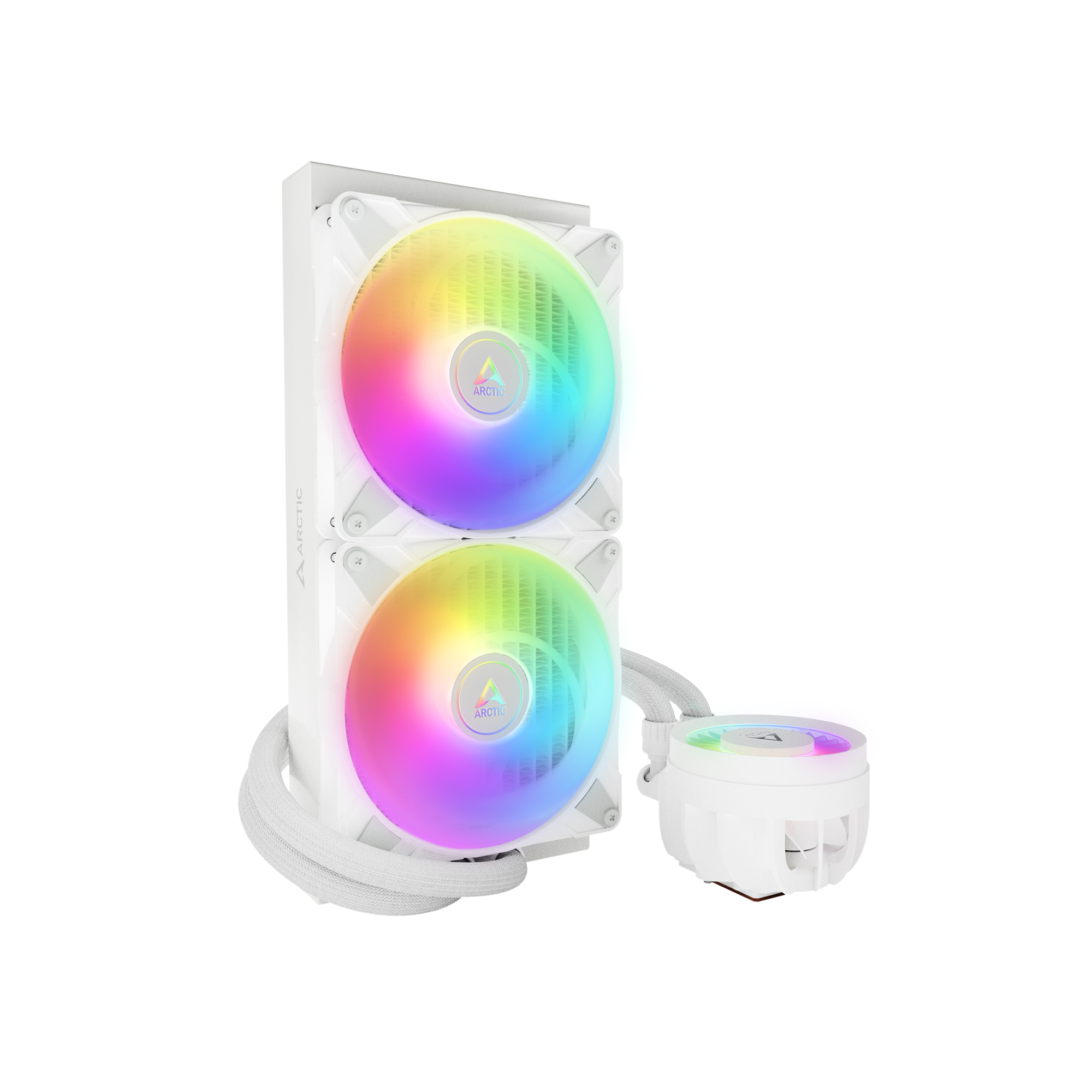 ARCTIC Liquid Freezer III 280 A-RGB Processor Alles-in-één vloeistofkoeler 14 cm Wit 1 stuk(s) - Afbeelding 3
