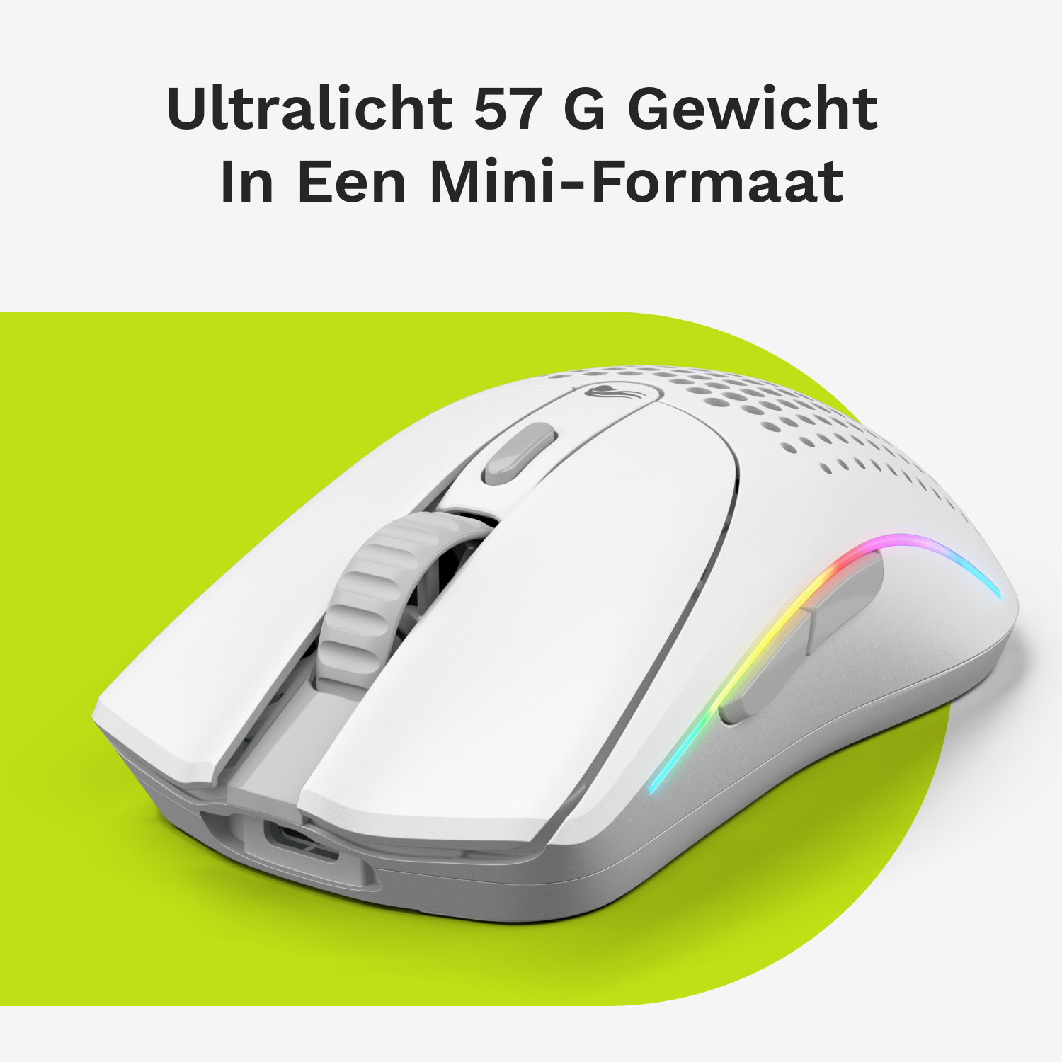 Glorious Gaming Model O 2 Mini Wireless muis Gamen Rechtshandig RF-draadloos + Bluetooth Optisch 26000 DPI - Afbeelding 11