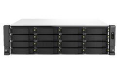 QNAP TS-h2287XU-RP NAS Rack (3U) Intel Xeon E E-2336 32 GB DDR4 0 TB QuTS hero Zwart, Wit