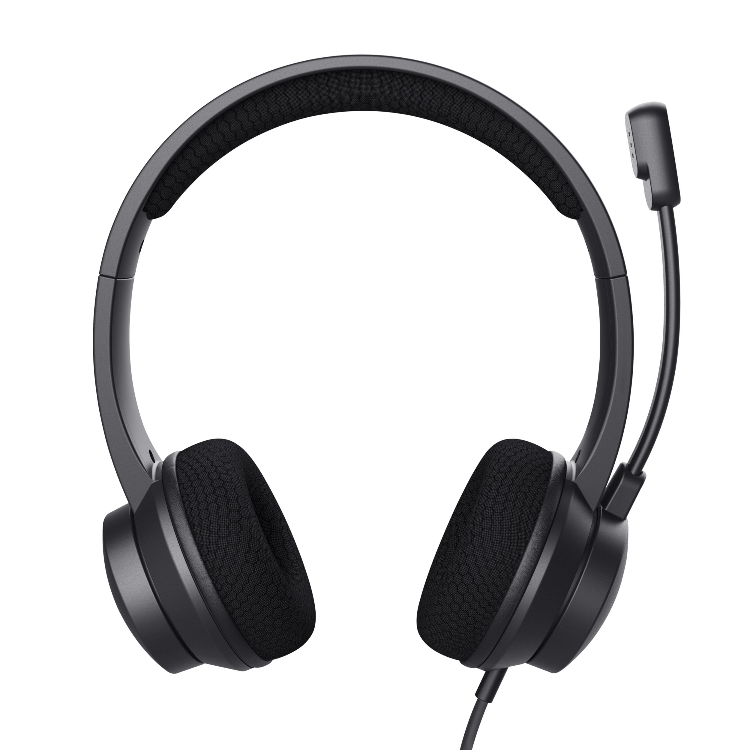 Trust HS-260 Headset - USB headset voor kantoor en calls – Lichtgewicht ontwerp – Verstelbare microfoon – business model - Zwart - Afbeelding 4