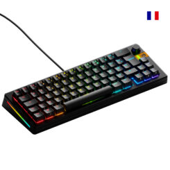 Glorious Gaming GMMK 3 HE 65% Prebuilt toetsenbord Gamen USB AZERTY Frans Zwart