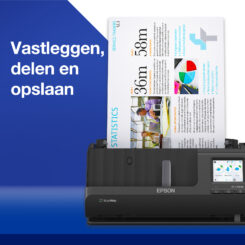 Epson ES-C380W compacte A4-documentscanner met Wi-Fi-connectiviteit en U-traject - Afbeelding 3