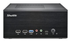 Shuttle XPC slim Barebone XB860G2 - S1851, Intel H860, 1xDP, 2xHDMI, 2 PCIe Slots (1x 16X & 1x X1), 2x Intel LAN (1G + 2.5G), 8x USB, 3x M.2, 24/7 permanent gebruik