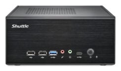 Shuttle XPC slim Barebone XB860G2 - S1851, Intel H860, 1xDP, 2xHDMI, 2 PCIe Slots (1x 16X & 1x X1), 2x Intel LAN (1G + 2.5G), 8x USB, 3x M.2, 24/7 permanent gebruik