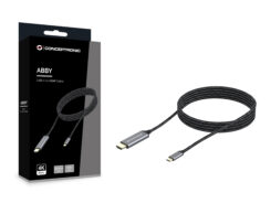 Conceptronic ABBY10G video kabel adapter 2 m USB Type-C HDMI Grijs - Afbeelding 3