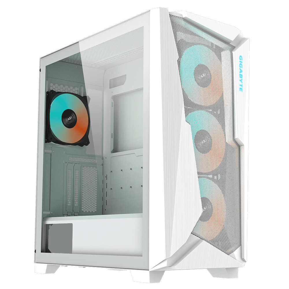 GIGABYTE C301GW computerbehuizing Midi Tower Wit - Afbeelding 2