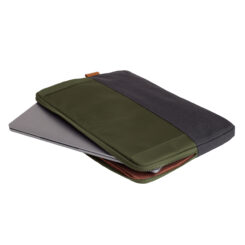 Trust Lisboa - Laptophoes - Sleeve - 16 inch - Gerecycled materiaal - Groen - Afbeelding 4