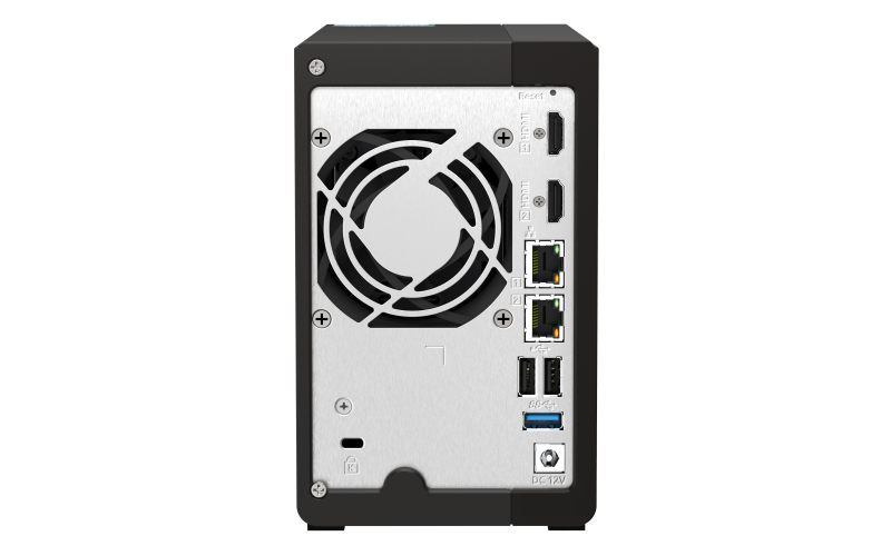 QNAP TS-253E NAS Tower Intel® Celeron® J6412 8 GB 0 TB QNAP QTS Zwart - Afbeelding 8