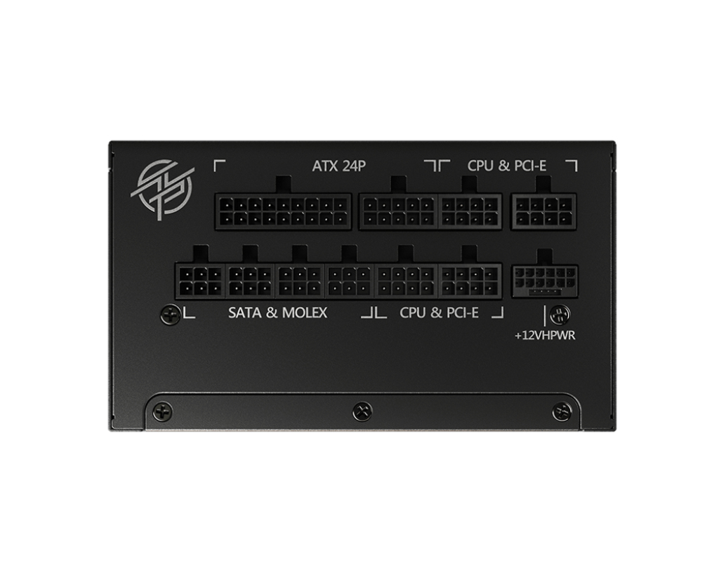 MSI MPG A1000G PCIE5 power supply unit 1000 W 20+4 pin ATX ATX Zwart - Afbeelding 3