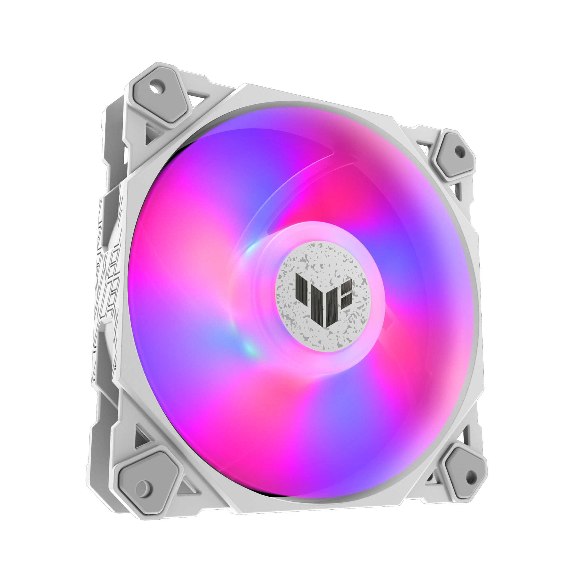 ASUS TUF GAMING TF120 ARGB WHITE EDITION Computer behuizing Luchtkoeler 12 cm Wit 1 stuk(s) - Afbeelding 5