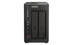 QNAP TS-253E NAS Tower Intel® Celeron® J6412 8 GB 0 TB QNAP QTS Zwart - Afbeelding 3