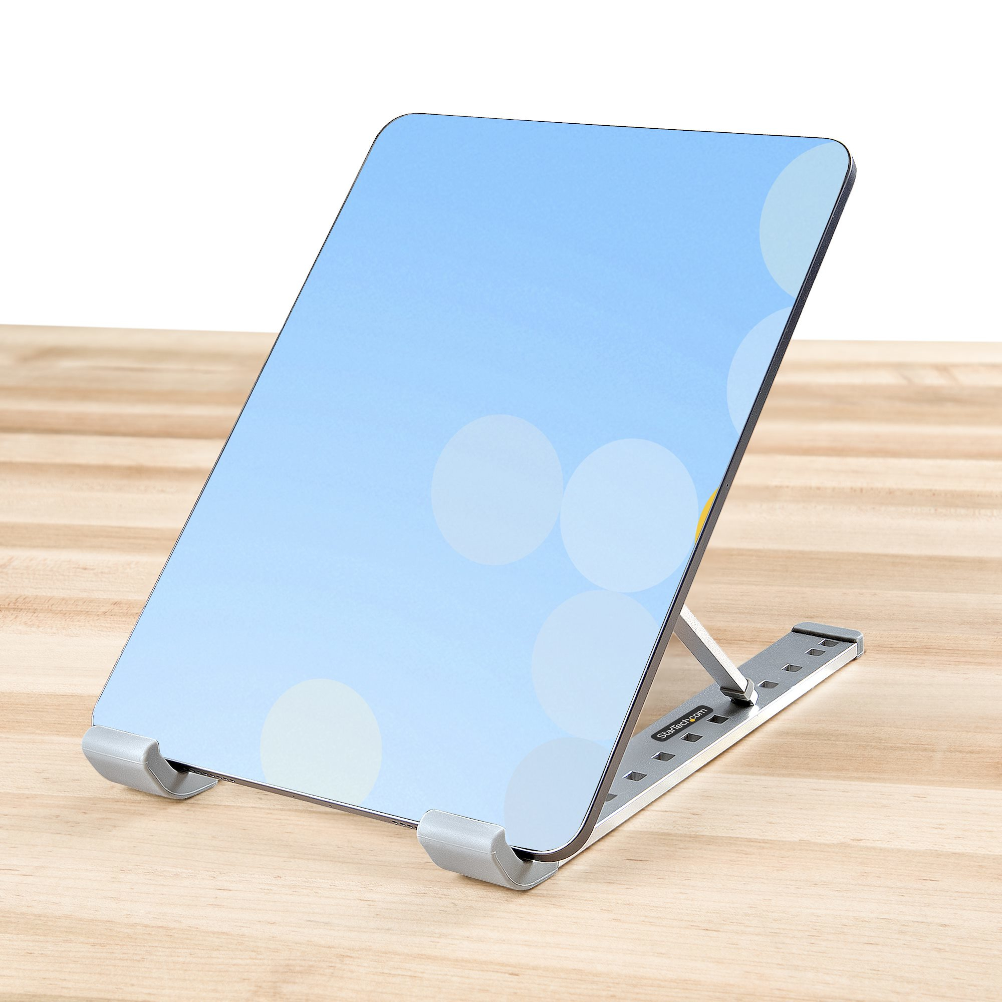 StarTech.com Inklapbare Laptopstandaard, Verstelbare Hoek, Ergonomische Laptophouder, Draagvermogen 10Kg, Ventileren/Kantelen/Verhogen, Aluminium Tablet/Laptop Steun/Riser/Staander - Afbeelding 16