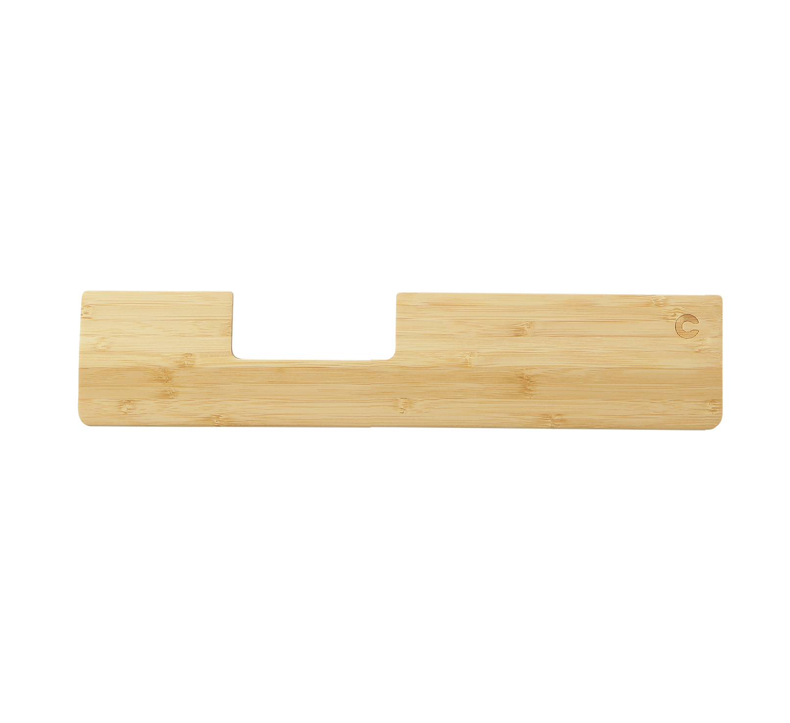 Contour Design The Slim wrist rest, Bamboo Natural - Afbeelding 2