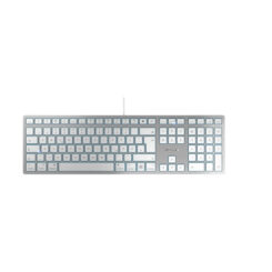 CHERRY KC 6000C FOR MAC toetsenbord Universeel USB QWERTZ Duits Zilver - Afbeelding 2