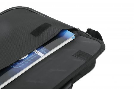 Manhattan Cambridge laptoptas 17,3", laptoptas met volledige opening, zwart, LAGE KOSTEN, accessoirevak + achtervak, afneembare schouderriem, clamshell, equivalent aan Targus CN418EU, 3 jaar garantie - Afbeelding 7