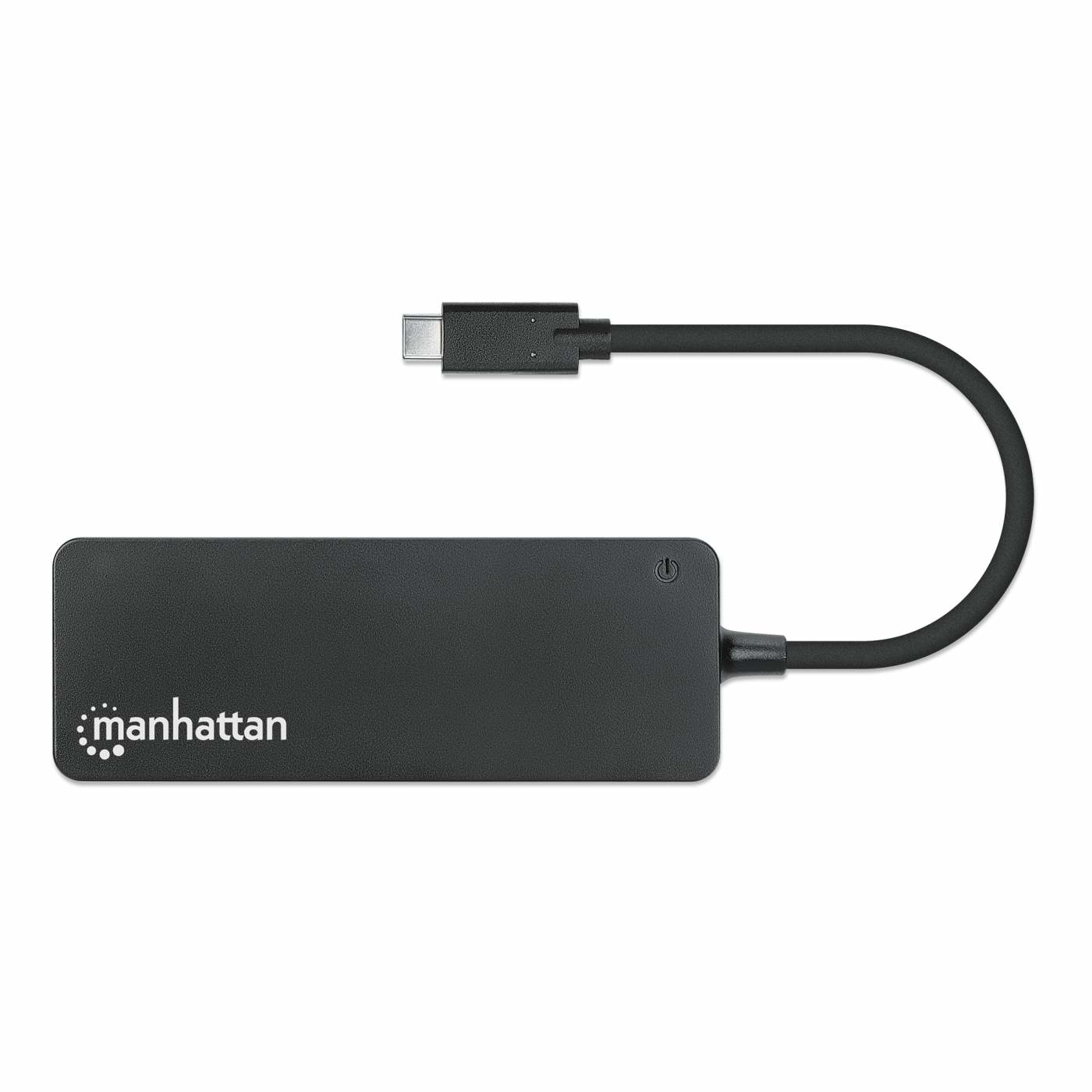 Manhattan 168410 interface hub USB Type-C 5000 Mbit/s Zwart - Afbeelding 4