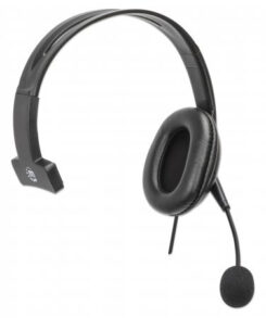 Manhattan 180849 hoofdtelefoon/headset Bedraad Hoofdband Kantoor/callcenter USB Type-A Zwart - Afbeelding 3