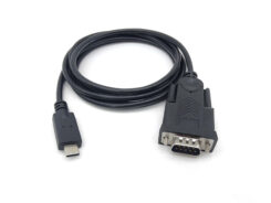 Equip USB-C naar Seriële (DB9) Kabel, M/M, 1,5m - Afbeelding 3