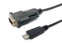 Equip USB-C naar Seriële (DB9) Kabel, M/M, 1,5m - Afbeelding 2