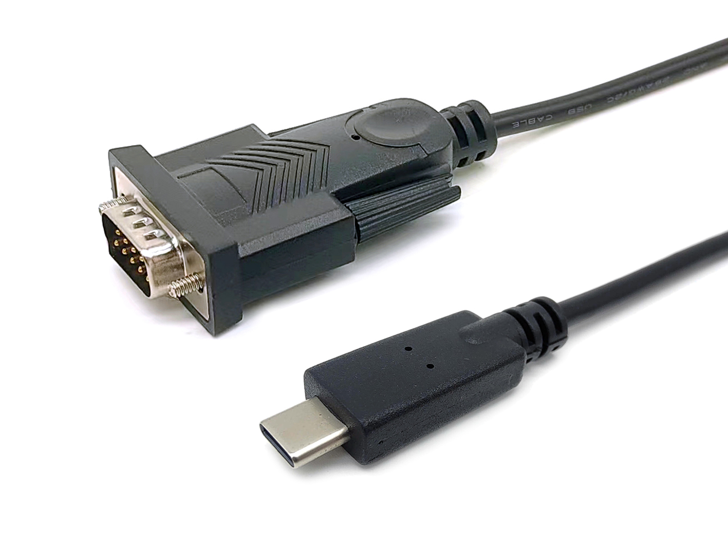 Equip USB-C naar Seriële (DB9) Kabel, M/M, 1,5m - Afbeelding 2