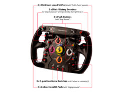 Thrustmaster Ferrari F1 Zwart RF Stuur Analoog PC, PlayStation 4, PlayStation 5, Playstation 3, Xbox - Afbeelding 6