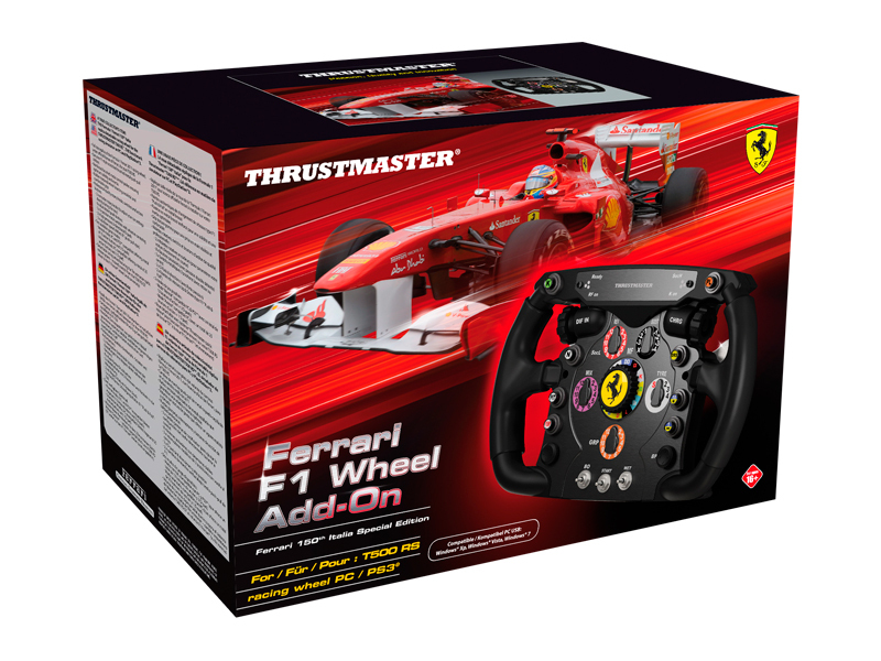 Thrustmaster Ferrari F1 Zwart RF Stuur Analoog PC, PlayStation 4, PlayStation 5, Playstation 3, Xbox - Afbeelding 8
