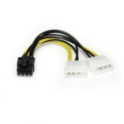 StarTech.com 15cm LP4 naar 8-pins PCI Express Videokaart Voeding Verloopkabel - Afbeelding 2