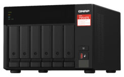 QNAP TVS-675 NAS Tower ZhaoXin KaiXian KX-6000 KX-U6580 8 GB DDR4 0 TB QuTS hero Zwart - Afbeelding 5