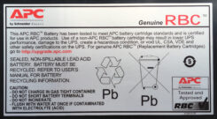 APC vervangingsbatterij patroon #2 - Afbeelding 3