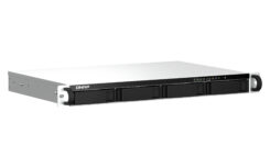 QNAP TS-464eU NAS Rack (1U) Intel® Celeron® N5095 8 GB DDR4 0 TB QNAP Turbo System Aluminium, Zwart - Afbeelding 3