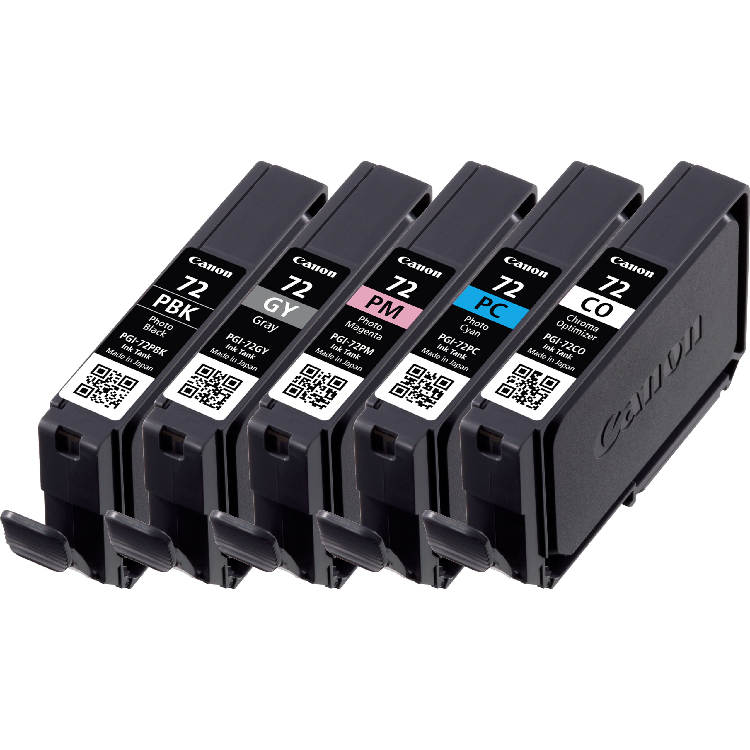 Canon 6403B007 inktcartridge 5 stuk(s) Origineel Normaal rendement Grijs, Foto zwart, Foto cyaan, Foto magenta - Afbeelding 2