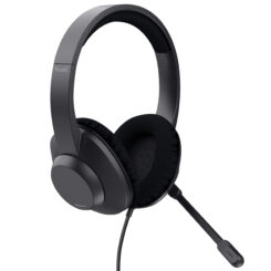 Trust Ayda Max USB-C Headset - USB headset voor kantoor en calls – USB-C en USB-A aansluiting – Opklapbare microfoon – Zwart - Afbeelding 3