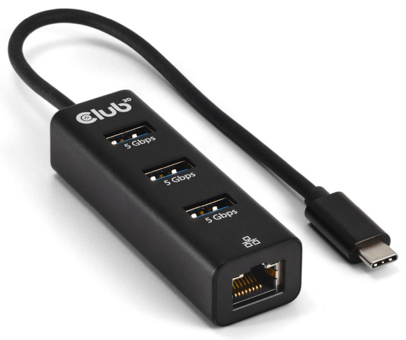 CLUB3D CSV-1549 interface hub USB Type-C 5000 Mbit/s Zwart - Afbeelding 4