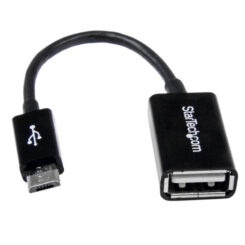 StarTech.com Micro-USB-naar-USB-OTG-hostadapter M/F 12 cm - Afbeelding 2