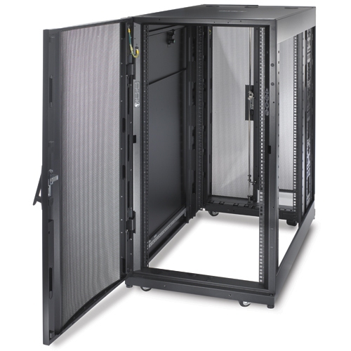 APC NetShelter SX 24U 600mm(b) x 1070mm(d) 19" IT rack, behuizing met zijkanten - Afbeelding 4